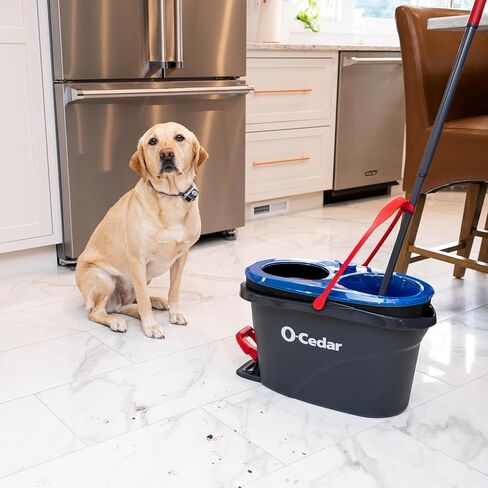 استبدال رأس الممسحة الدوارة الأصلية من O-Cedar RinseClean Deep Clean | يمكن غسله في الغسالة | قابلة لإعادة الاستخدام | عبوة من الألياف الدقيقة | قوة تنظيف أكبر بنسبة 40% (عبوة من قطعتين) in Kuwait