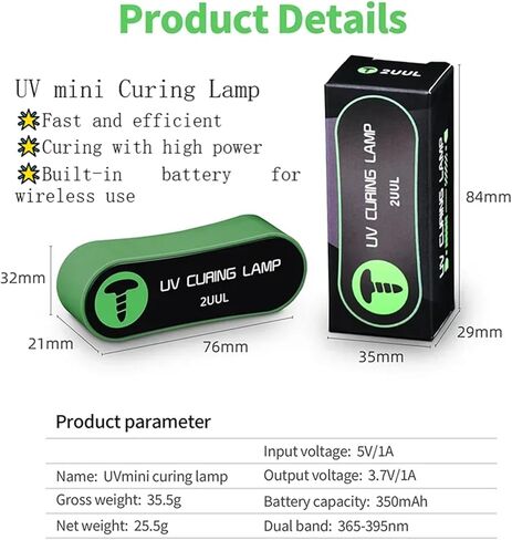 DIYPHONE Portables UV Curing Lamp High Power UV Curing Light Mini Lite Light Dual Band 365-395nm Type-C LED Ultraviolet Lamp for Phone PCB Board Screen Glue Solder Mask Ink Fast Curing Repair Tool in Saudi Arabia