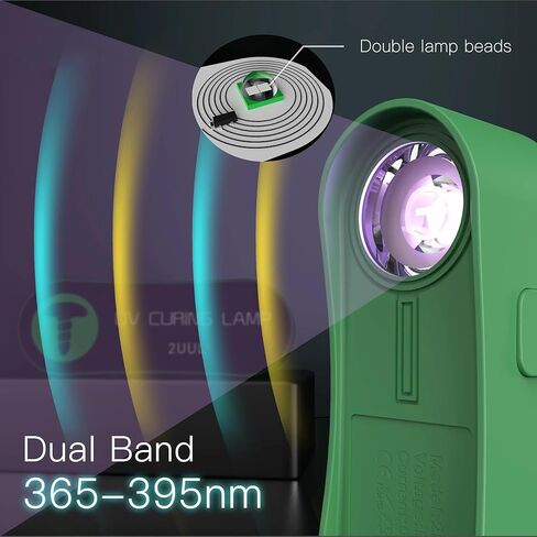 DIYPHONE Portables UV Curing Lamp High Power UV Curing Light Mini Lite Light Dual Band 365-395nm Type-C LED Ultraviolet Lamp for Phone PCB Board Screen Glue Solder Mask Ink Fast Curing Repair Tool in Saudi Arabia