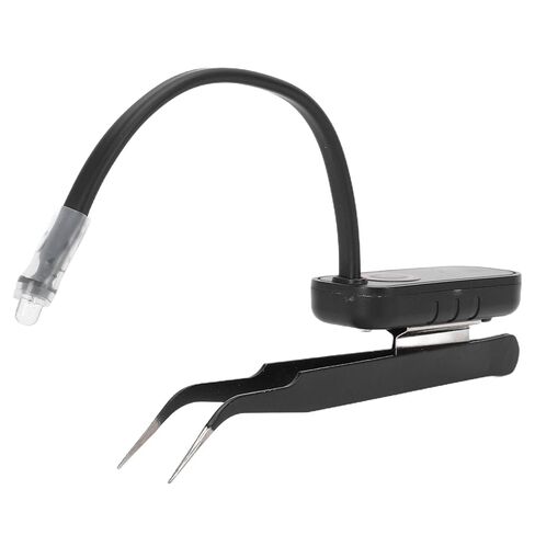 PUSOKEI 405nm LED Lash Glue Curing Light، مصباح تمديد رموش احترافي مع معقوفة مرنة، علاج سريع في ثانية واحدة لفناني الرموش in Saudi Arabia