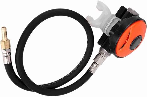 2nd Stage Diving Regulator, Adjustable Scuba Regulator Explorer with Mouthpiece Snorkel Equipment Accessory for Diving Activities in Saudi Arabia