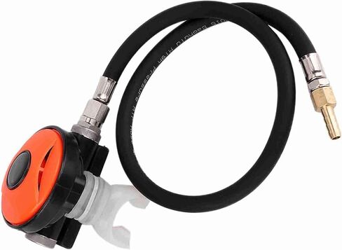 2nd Stage Diving Regulator, Adjustable Scuba Regulator Explorer with Mouthpiece Snorkel Equipment Accessory for Diving Activities in Saudi Arabia