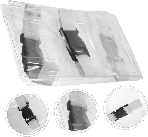 غطاء مرن لكرسي القدم شفاف لسهولة الوضع، قدرة تحمل قوية للاستخدام اليومي في إعدادات المكتب المنزلي in Kuwait