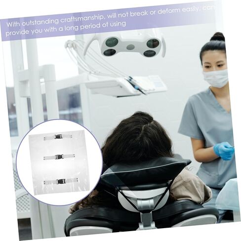 غطاء مرن لكرسي القدم شفاف لسهولة الوضع، قدرة تحمل قوية للاستخدام اليومي في إعدادات المكتب المنزلي in Kuwait