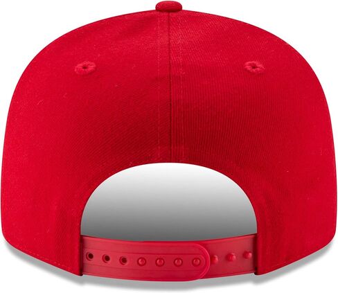 قبعة New Era للجنسين البالغين MLB 9Fifty Team Color الأساسي بشعار أساسي قابل للتعديل مقاس واحد يناسب الجميع - نيويورك يانكيز أحمر in Kuwait