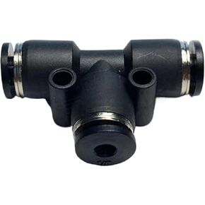 1pcs PE PET Pneumatic Quick Connector PU Air Pipe 5/32 1/4 5/16 3/8 1/2 inch PU Air Pipe Connector Right-angle Tee 3-way Connector(PEG3l8-1l4-3l8) in Saudi Arabia
