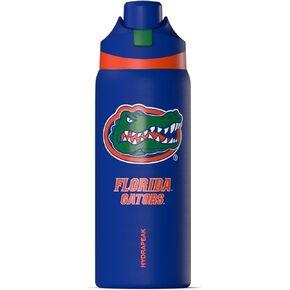 Hydrapeak Officially Licensed Florida Gators Oasis 32 oz Water Bottle with Chug Lid Push Button, Stainless Steel Water Bottle No Straw, 32 oz Insulated Water Bottle in Kuwait