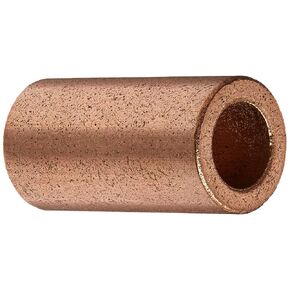 Bunting Bearings EP050716 Sleeve (Plain) Bearings, Powdered Metal, SAE 841, 5/16" Bore x 7/16" OD x 1" Length (Pack of 3) in Kuwait