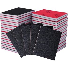 22 قطعة من إسفنجة الصنفرة 120-3000 حبيبة متنوعة من ورق الصنفرة، مكعبات صنفرة قابلة للغسل وإعادة الاستخدام للخشب والمعادن والجدران الجافة والزجاج وورق الصنفرة الجاف الرطب للحصول على لمسة نهائية ناعمة in Kuwait