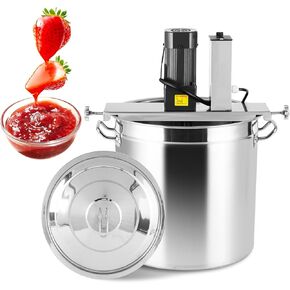 Automatic Food Mixer 40L/10.5 Gal Sauce Stirrer Frying Machine Electric Mixer Machine Commercial Pot Seasoning Bottom Soup Sauce Stirrer for for Making Jam, Sauce (110V) in Kuwait