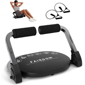 Ab Machine for Home Gym, Abs Workout Equipment for Sit Up Exercise, Ab Trainer Machine with Resistance Bands, Abdominal Exercise Equipment for All Ages in Saudi Arabia