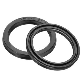 PATIKIL Oil Seal 14 x 22 x 5mm, 2 Pcs Lip Seals Nitrile Rubber Cover Radial Shaft Washer Gasket for Cylinder Automotive Car Engine Drain Plug, Black in Kuwait