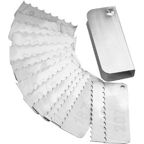 Garage Door Spring Measure Tool,187-.312 Gauge,Residential Pocket Wire Gauge,Gray in Kuwait