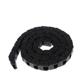 Cable Drag 7x7 10x10 7x15 10x15 15x20 10x20mm L1000mm Chain Wire Carrier With End Connectors For Printer Engraving 1M(10x40mm) in Kuwait