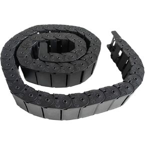 10x15mm 15x30mm 15x50mm 18x25mm 18x37mm L1000mm Cable Drag Chain Wire Carrier with end connectors 1M(15x50mm) in Kuwait