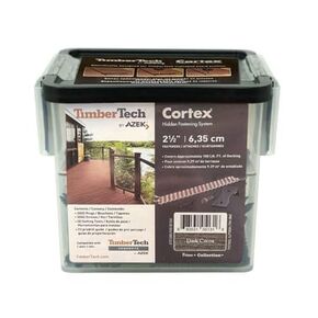 TimberTech Collated Cortex Hidden Plug Fasteners – Dark Cocoa (100 ln/ft) in Kuwait