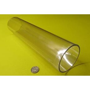 Polycarbonate Round Tube 2 1/2" (2.50") OD x 2 1/4" (2.25") ID x 1/8" Wall x 24" (More Length Options) in Kuwait
