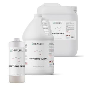 Chemfulfill Propylene Glycol - High Purity Industrial PG (Propane-1,2-diol) (5-Gallon (640 fl oz)) in Kuwait