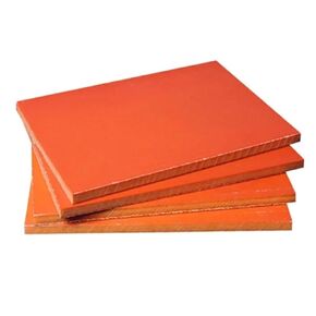 Resin Board Bakelite Sheets,1pcs 1-20mm Thick Orange Plate, Insulation Phenolic, Antistatic and High Temperature Resistance(100x100x8mm) in Kuwait
