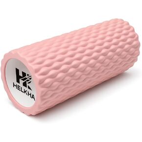 Pink Foam Roller-Medium Soft Density Muscle for Muscle Recovery, Yoga, Pilates & Physical Therapy in Kuwait