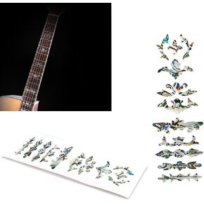 Guitar Inlay Sticker Fretboard Marker Fingerboard Decals for Electric Acoustic Classical Guitar Bass Ukulele Accessories in Kuwait