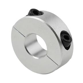 Double Split Clamp Shaft Collar, Fixed Locking Limit Ring Open Type Aluminum Alloy 6-20mm Inner Diameter with Screws(14mm) in Kuwait