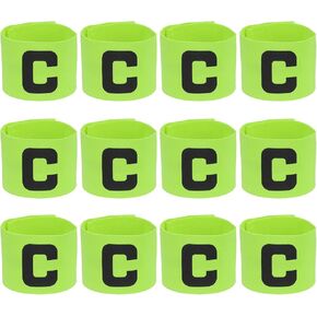 YOKIVE Captain Armbands, Elastic Armband Soccer Captain C Arm Band, Great for Youth Adult Football, Basketball Player in Kuwait