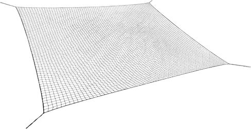 WFLNHB 10x50Ft Baseball Softball Backstop Net, Sports Netting Barrier Twisted Knotted PE Nets, for Playing Field, Backyard or Garage, Hook Included in Saudi Arabia