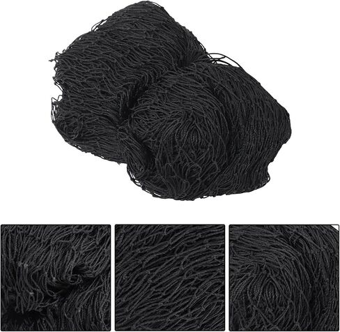 WFLNHB 10x50Ft Baseball Softball Backstop Net, Sports Netting Barrier Twisted Knotted PE Nets, for Playing Field, Backyard or Garage, Hook Included in Saudi Arabia