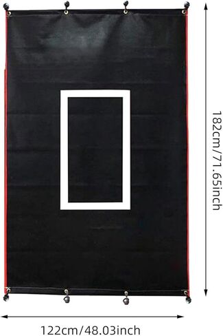 Baseball Pitching Backstop Easy Installation Heavy Duty with Strike Zone in Kuwait