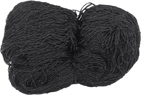 WFLNHB 15x30Ft Baseball Softball Backstop Net, Sports Netting Barrier Twisted Knotted PE Nets, for Playing Field, Backyard or Garage, Hook Included in Saudi Arabia
