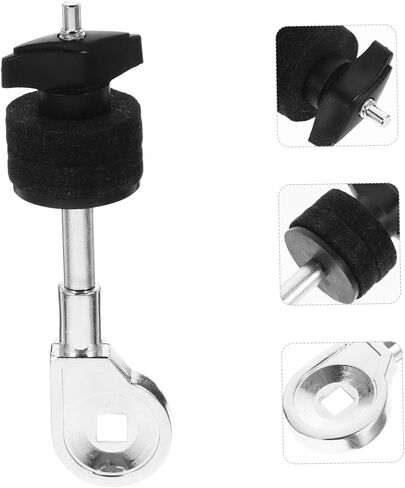 مرفق مكدس الصنج سهل التركيب حامل حامل الصنج للطبول حامل مكدس الصنج موثوق ومتوافق لمختلف الطبول عالي الأداء والثبات in Kuwait