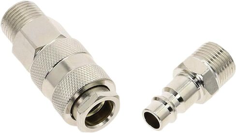 1pcs Pneumatic Fitting Type Quick Coupling Connector Coupler For Air Compressor 1/4 3/8 1/2 Male thread(SM02) in Saudi Arabia