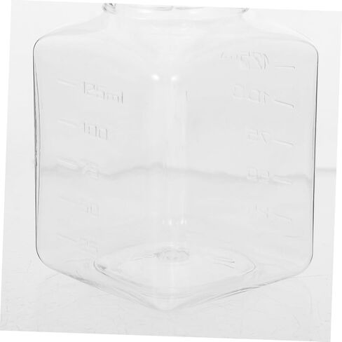 2Pcs Plastic Graduated Serum Vial Bottles Narrow Mouth Bottles for Laboratory and Medical Use and Leak Resistant Design in Kuwait