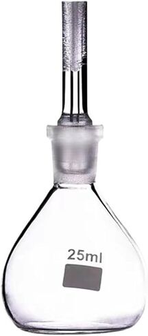 5PCS Glass Pygmeter 5 10 25 50 100 250ml Soil Liquid Densitometer Accurate Chemical Laboratory Equipment Supplies(25ml 5pcs) in Saudi Arabia