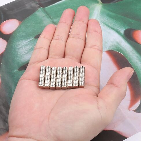 120 قطعة من مغناطيس النيوديميوم الدائري الصغير للحرف اليدوية - ثلاجة صغيرة صغيرة الحجم وخزانة السبورة البيضاء وخزانة لوحة المسح الجاف وفن الأظافر in Kuwait