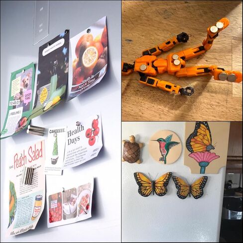 120 قطعة من مغناطيس النيوديميوم الدائري الصغير للحرف اليدوية - ثلاجة صغيرة صغيرة الحجم وخزانة السبورة البيضاء وخزانة لوحة المسح الجاف وفن الأظافر in Kuwait