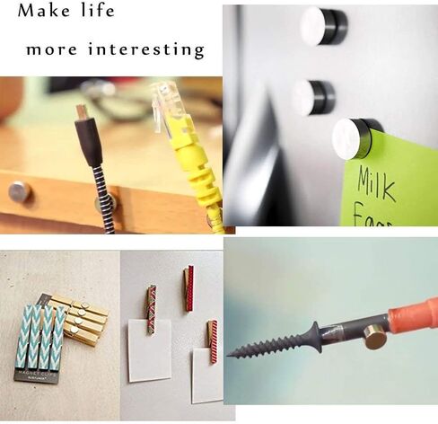 120 قطعة من مغناطيس النيوديميوم الدائري الصغير للحرف اليدوية - ثلاجة صغيرة صغيرة الحجم وخزانة السبورة البيضاء وخزانة لوحة المسح الجاف وفن الأظافر in Kuwait