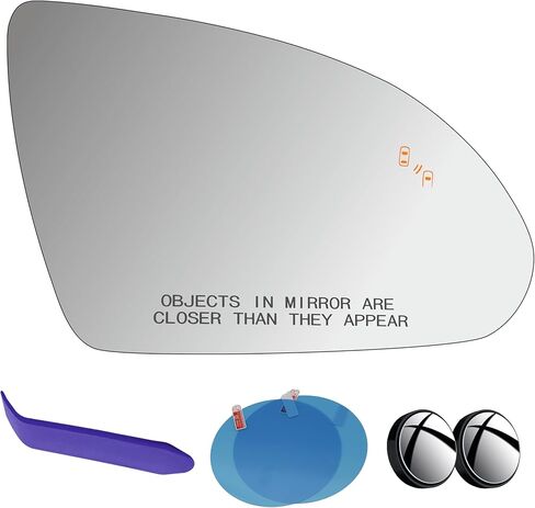 EAP Side Passenger Mirror Glass متوافق مع Kia Optima 2016-2019 ، HADED 87621A8000 87621D5010 in Saudi Arabia