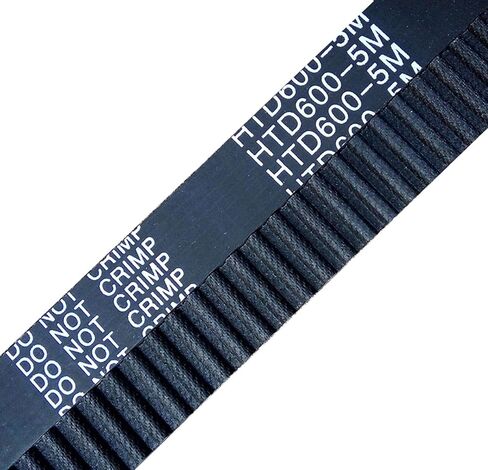 HTD5M 600-5M-15 Timing Belt Teeth 120 Length 600mm Width 15mm 5M Timing Belt Rubber Closed-Loop Belt 600 HTD 5M Pulley Belt (Size : Width 30mm) in Kuwait