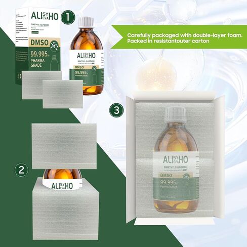 DMSO 10 أونصة (النقاء 99.995%) درجة صيدلانية - ثنائي ميثيل سلفوكسيد، عبوة زجاجية 10 أونصة in Kuwait