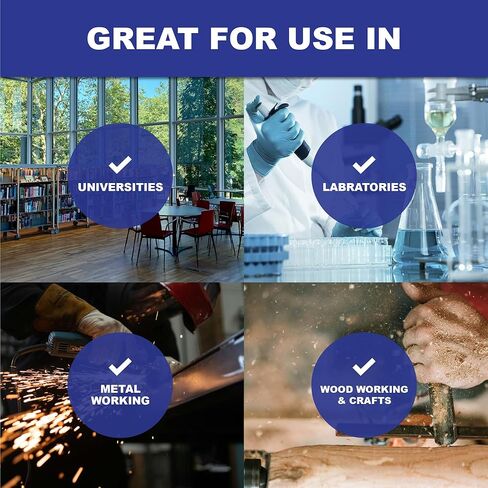 Ethyl Alcohol (Ethanol) 95% Denatured – 1 Gallon – High Purity Multi-Use Solvent – Lab, Electronics, Shellac Thinner & Surface Cleaning – 5% Isopropyl – No Methanol – Made in USA in Kuwait