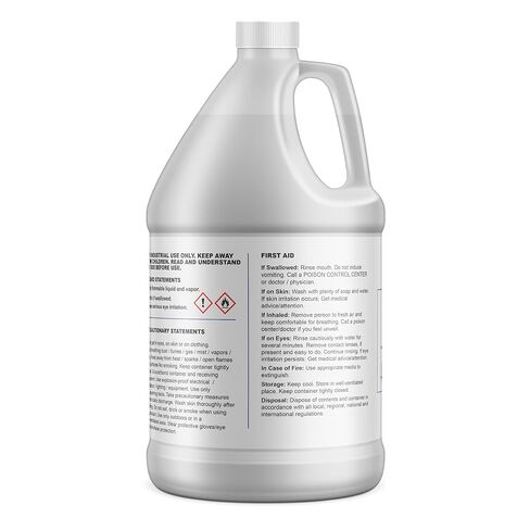 Ethyl Alcohol (Ethanol) 95% Denatured – 1 Gallon – High Purity Multi-Use Solvent – Lab, Electronics, Shellac Thinner & Surface Cleaning – 5% Isopropyl – No Methanol – Made in USA in Kuwait