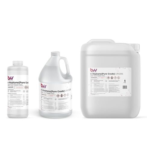 Lab Grade N-Heptane - Ultra High Purity Solvent - 99.3% Pure Dessolving Heptane Solution - 1 Quart in Saudi Arabia