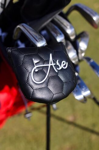 مضارب جولف ممتازة - وجه مطحون باستخدام الحاسب الآلي للرجال والنساء مع قبضة مسدس لتحقيق أقصى قدر من التحكم والراحة مع غطاء رأس جلدي in Kuwait