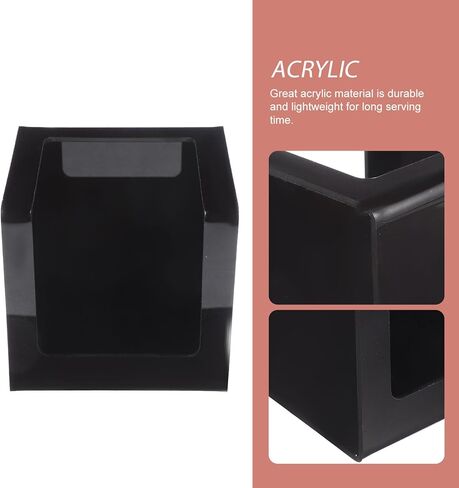 Acrylic Tissue Holder Napkin Box Sturdy Wear-resistant Paper Towel Dispenser Restaurant Kitchen Table Organizer in Saudi Arabia