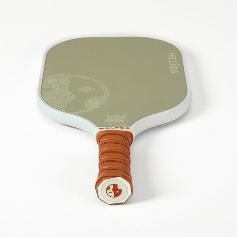 مجموعة مجداف كرة البيسبول الأساسية من هيليوس مكونة من قطعتين - الكثبان الرملية | سطح من الألياف الزجاجية المقواة مع قلب قرص العسل التفاعلي | 8oz، مجموعة المبتدئين للتحكم | تمت الموافقة على برنامج USAP in Kuwait