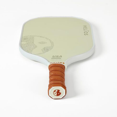 مجموعة مجداف كرة البيسبول الأساسية من هيليوس مكونة من قطعتين - الكثبان الرملية | سطح من الألياف الزجاجية المقواة مع قلب قرص العسل التفاعلي | 8oz، مجموعة المبتدئين للتحكم | تمت الموافقة على برنامج USAP in Kuwait