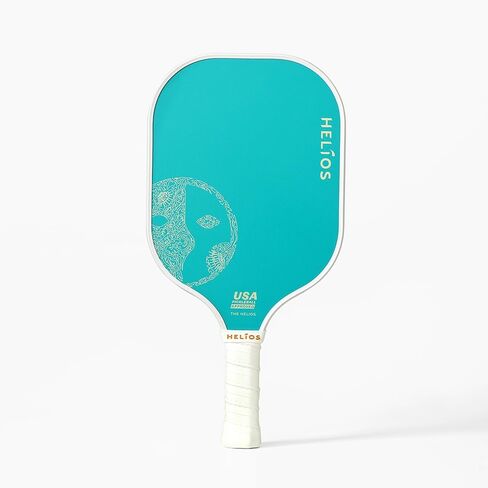 مجموعة مجداف كرة البيسبول الأساسية من هيليوس مكونة من قطعتين - رذاذ المحيط | سطح من الألياف الزجاجية المقواة مع قلب قرص العسل التفاعلي | 8oz، مجموعة المبتدئين للتحكم | تمت الموافقة على برنامج USAP in Kuwait