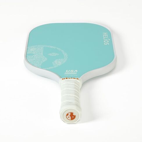 مجموعة مجداف كرة البيسبول الأساسية من هيليوس مكونة من قطعتين - رذاذ المحيط | سطح من الألياف الزجاجية المقواة مع قلب قرص العسل التفاعلي | 8oz، مجموعة المبتدئين للتحكم | تمت الموافقة على برنامج USAP in Kuwait